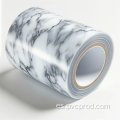 Película de PVC de grano de mármol para decoración interior